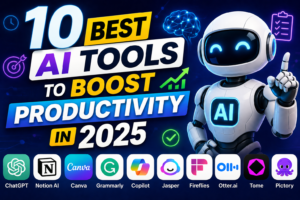 10 Best AI Tools to Boost Productivity in 2025
