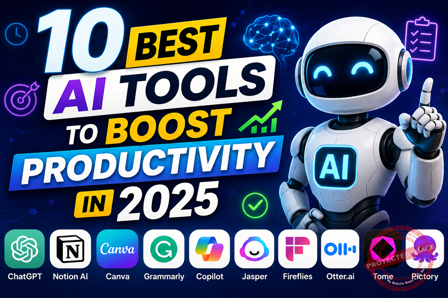 10 Best AI Tools to Boost Productivity in 2025 – AiToolify