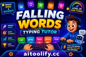 Falling Words Typing Tutor